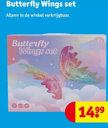 De - Butterfly Wings set