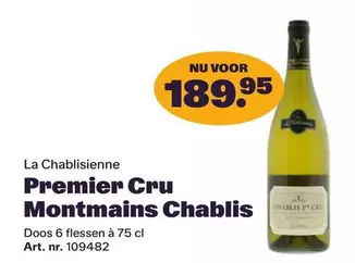 Premier Cru Montmains Chablis
