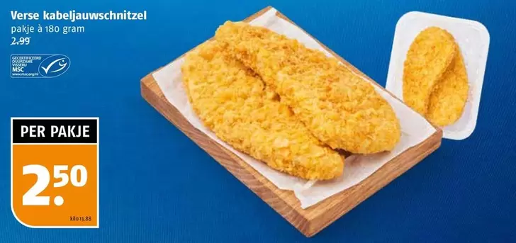 Kabeljauwschnitzel