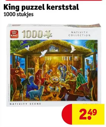 Puzzel Kerststal