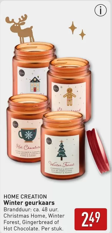 De - Winter geurkaars