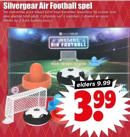De - Air Football spel