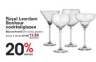 Royal - Bonheur cocktailglazen