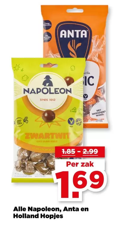 Napoleon - , Anta en Holland Hopjes