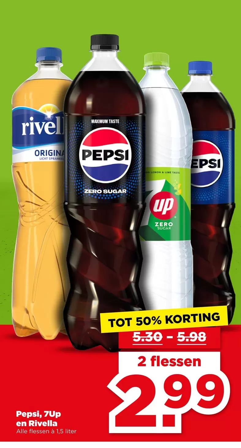 pepsi - Pepsi, 7Up en Rivella