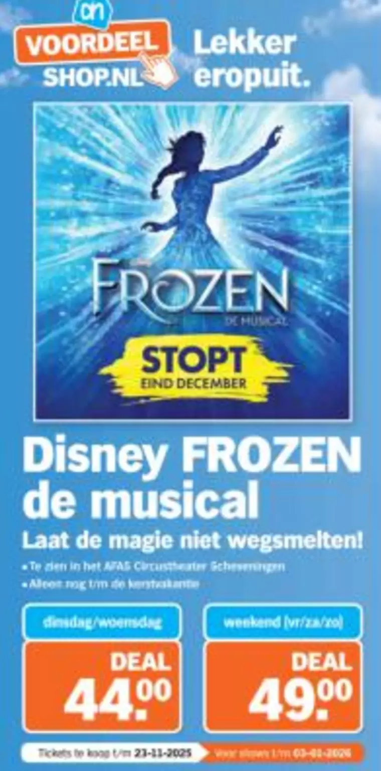 Disney - FROZEN de musical