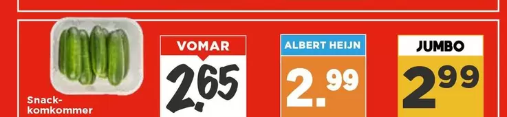 Jumbo - Snack-komkommer