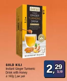 Honey - Instant Ginger Turmeric Drink with