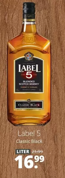 Label - Classic Black