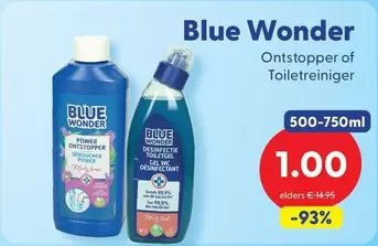 Ontstopper of Toiletreiniger