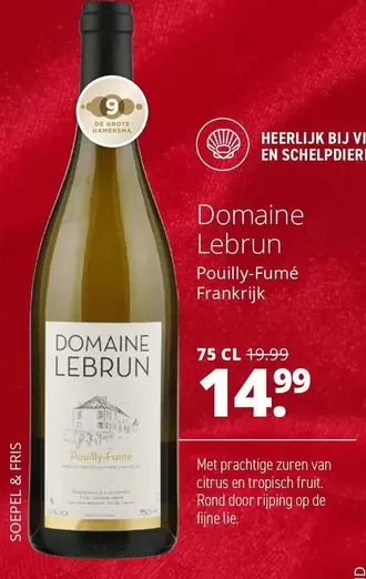 De - Pouilly-Fumé Frankrijk