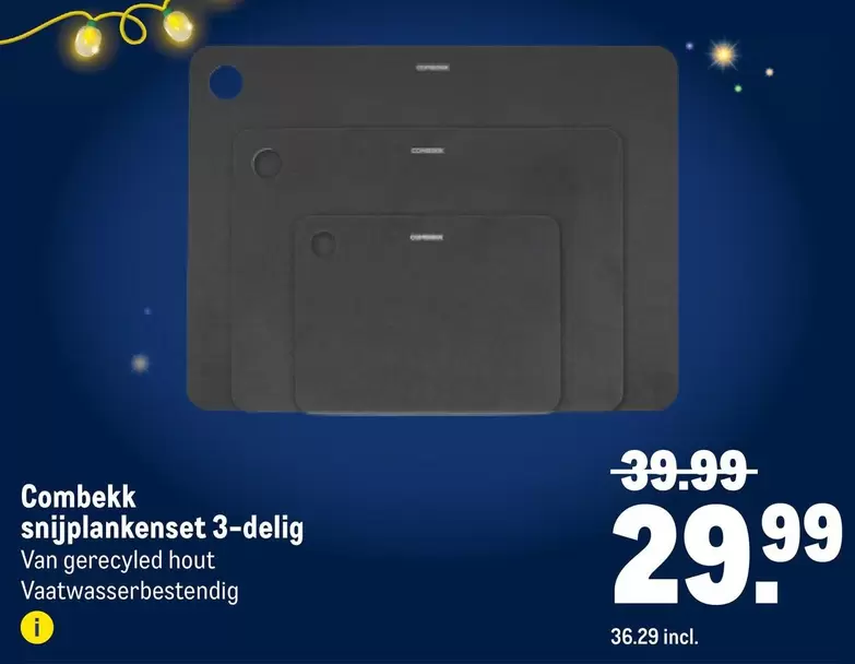 snijplankenset 3-delig