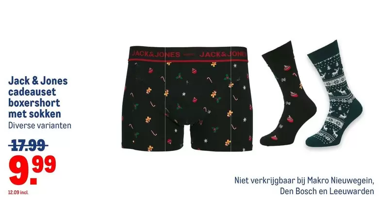 Bosch - Cadeauset Boxershort Met Sokken