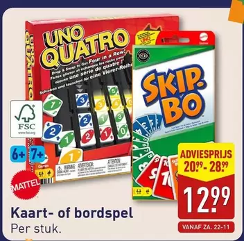 uno - Kaart- of bordspel