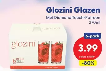 Diamond - Glozini Glazen
