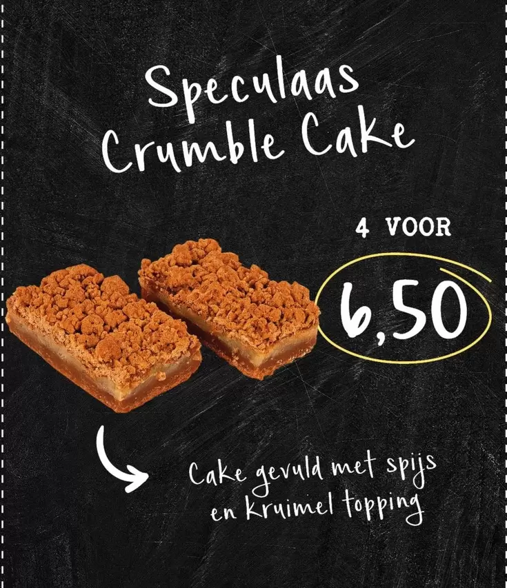 Speculaas Crumble Cake