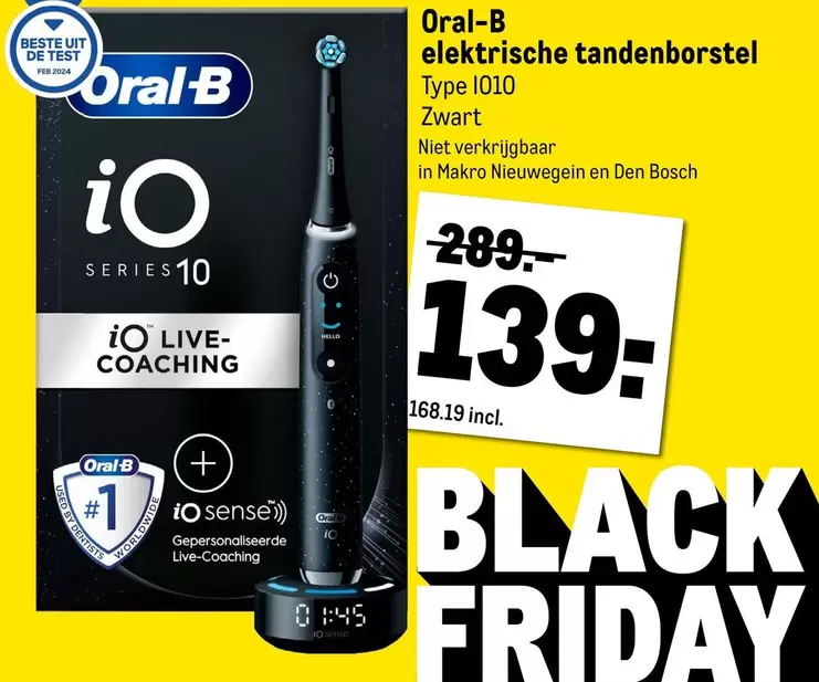 Oral-B - elektrische tandenborstel Type 1010