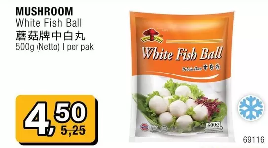 White -  Fish Ball