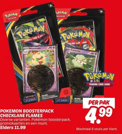 Pokemon - POKEMON BOOSTERPACK CHECKLANE FLAMES