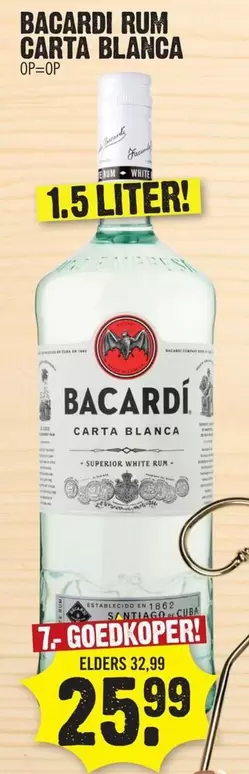 Bacardi - CARTA BLANCA