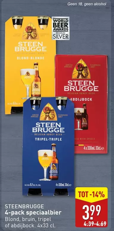 Bruin - 4-pack speciaalbier