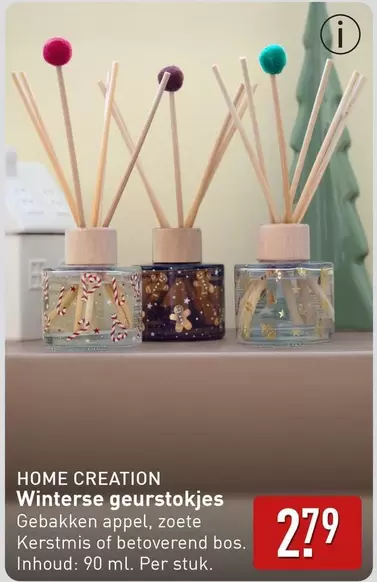 Winterse geurstokjes