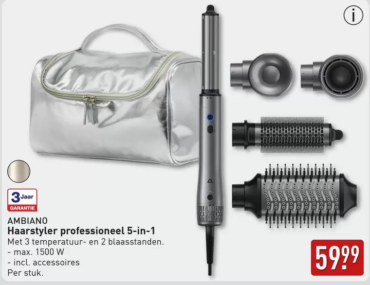 max - Haarstyler professioneel 5-in-1