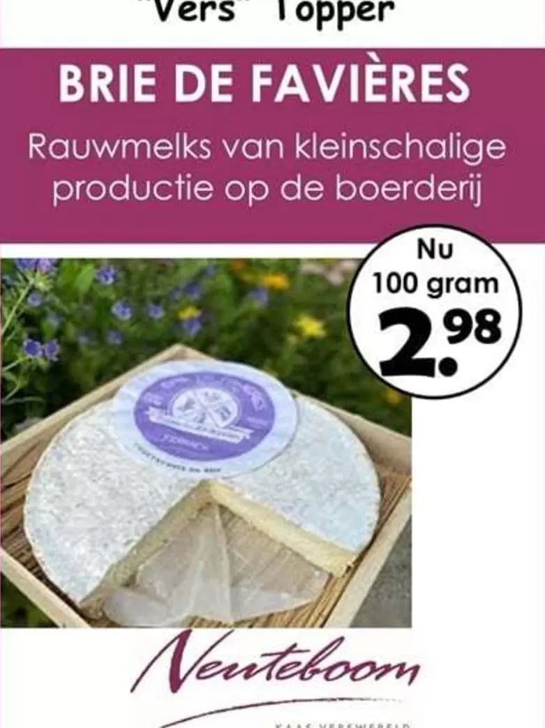 Topper - BRIE DE FAVIÈRES