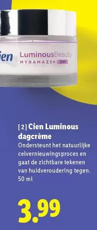 Beauty - Luminous dagcrème