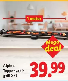 mega - Teppanyaki-grill XXL
