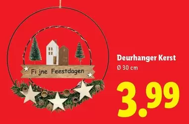 Deurhanger Kerst