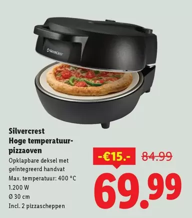 max - Hoge temperatuur-pizzaoven