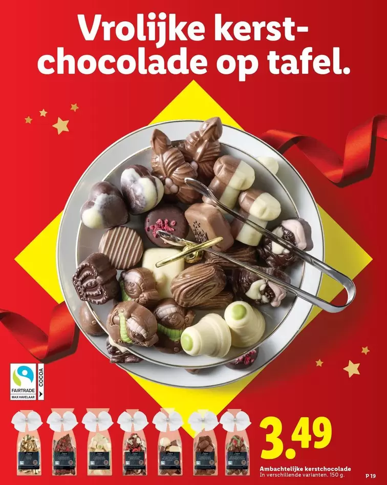 max - Kerstchocolade