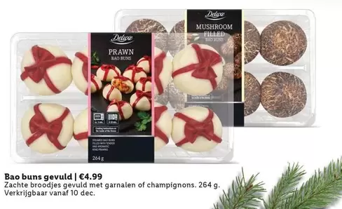 Deluxe - Bao buns gevuld