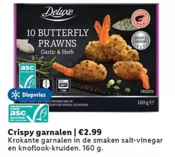 Deluxe - Crispy garnalen