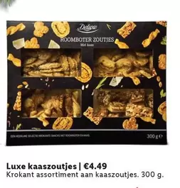 Deluxe - Luxe kaaszoutjes