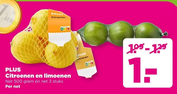 Euro - Citroenen en limoenen