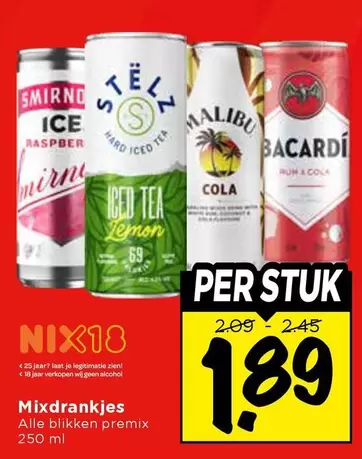 Ice - Mixdrankjes