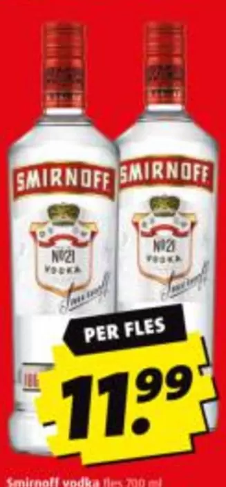 Smirnoff - vodka fles 700 ml