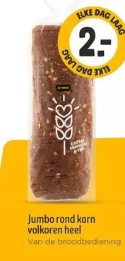 Jumbo - Rond Korn Volkoren Heel