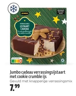 Jumbo - Cadeau Verrassingsijstaart Met Cookie Crumble Ijs