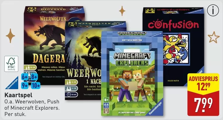 Minecraft - Weerwolven, Push of  Explorers