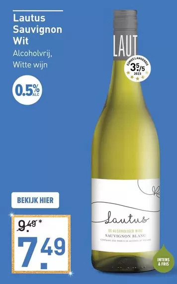 wine - Sauvignon Wit