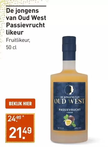 De - Passievrucht likeur