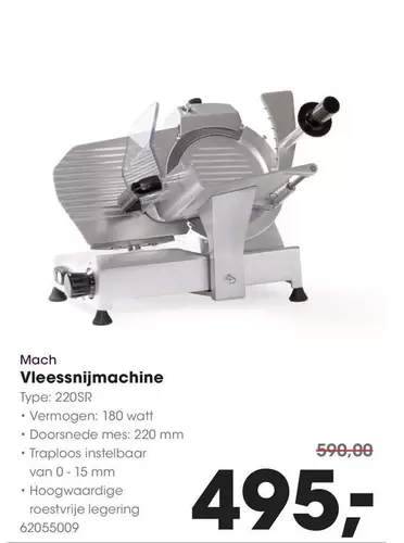 MM - Vleessnijmachine