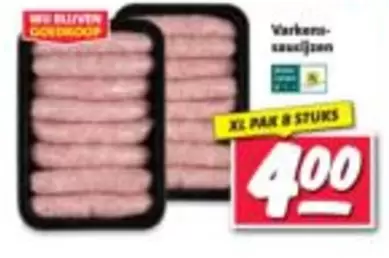 WE - Varkens-saucijsjes