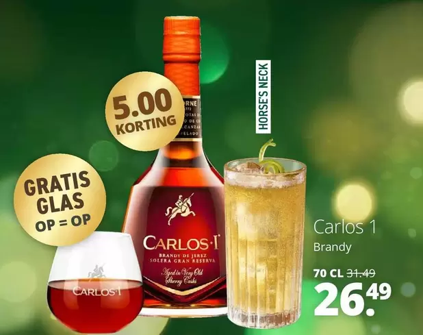 Op - Carlos 1 Brandy