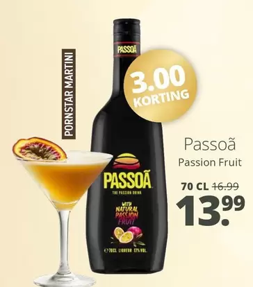 Martini - Passion Fruit