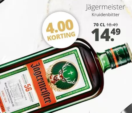 Jagermeister - Kruidenbitter