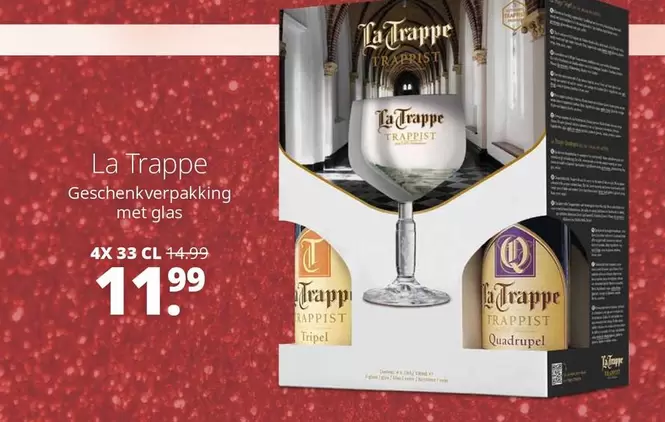 Geschenkverpakking mét glas